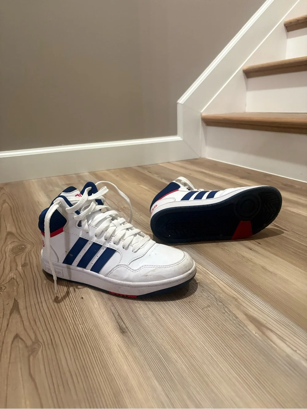 Adidas High-Top Sneakers Size 5y